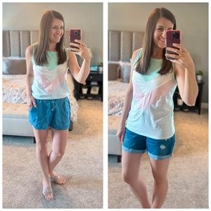 On Your Mind - Color Block Tank